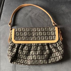 Fendi Zucco monogram shoulder bag